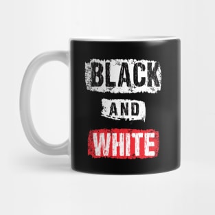 Black and White Mug